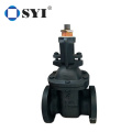 Carbon Steel Forged Manual Flange Gate Valve Flanged General Casting Sluice Water Gate Valve